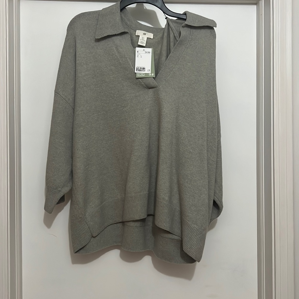 H&M collared top